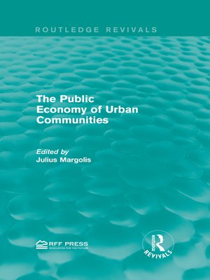 cover image of The Public Economy of Urban Communities